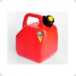 Bidon Profesional Combustible Nafta 5L Rojo DRIVEN