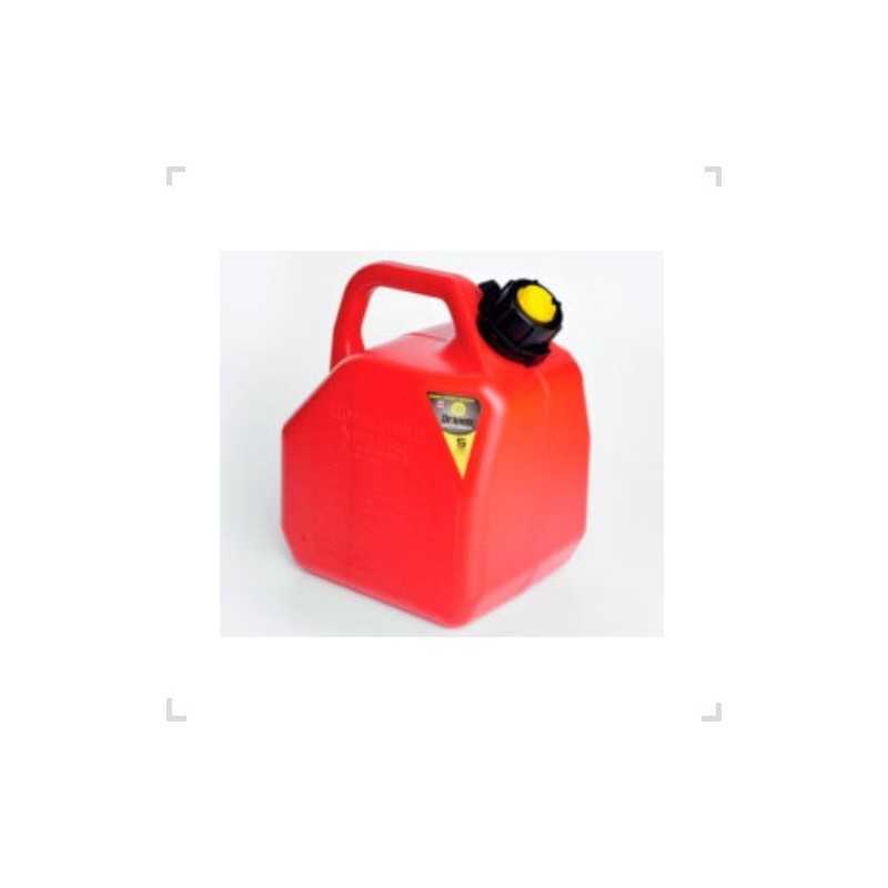 Bidon Profesional Combustible Nafta 5L Rojo DRIVEN