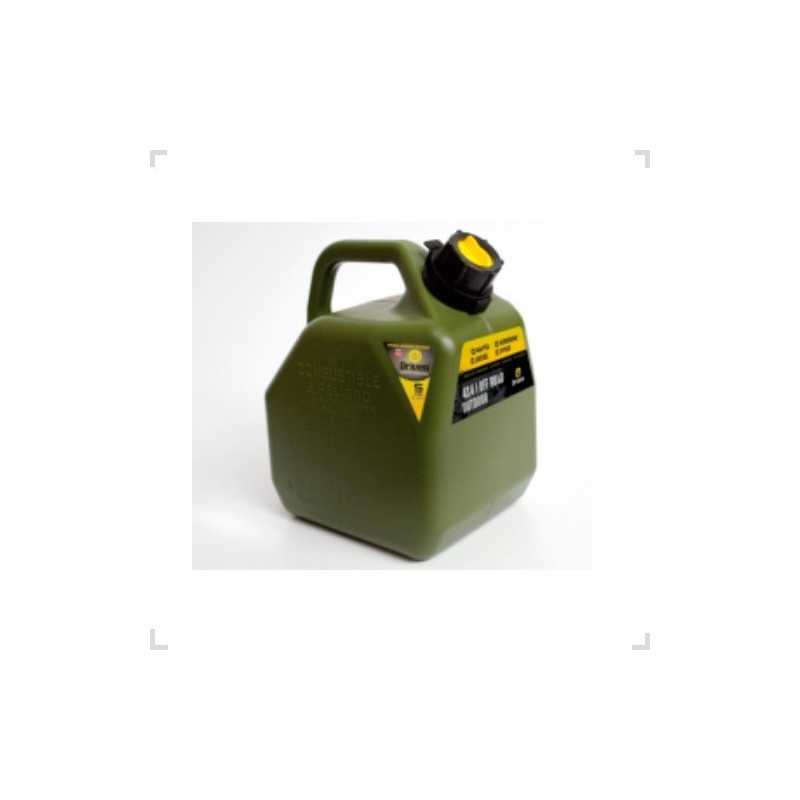 Bidon Profesional Combustible Aceites 5L Verde DRIVEN