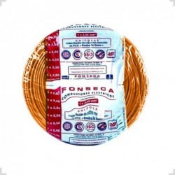 Cable Unipolar 1,5mm Naranja 100mts FONSECA