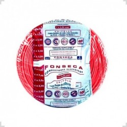 Cable Unipolar 1,5mm Rojo 100mts FONSECA