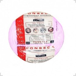 Cable Unipolar 1,5mm Rosa 50mts FONSECA