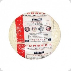 Cable Unipolar 4mm Blanco 100mts FONSECA