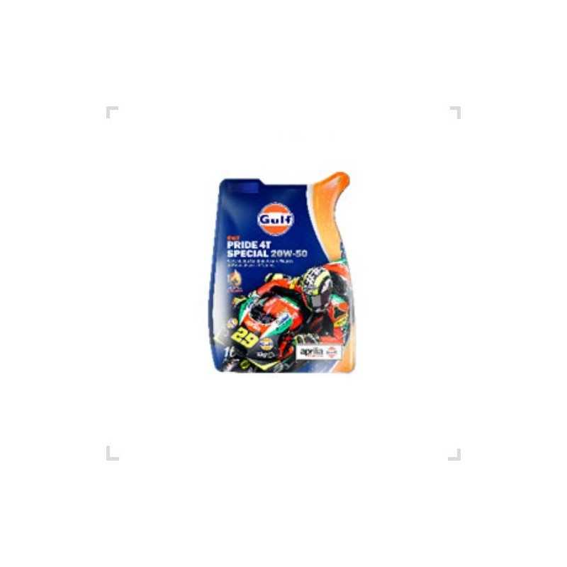 Aceite Power Trac 4t 15w-50 Semi Sintetico Doy Pack 1L GULF