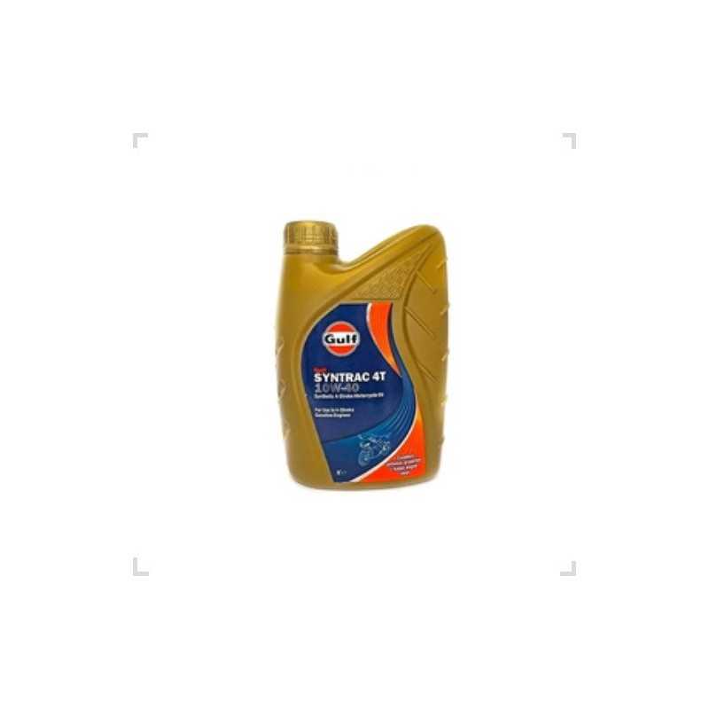 Aceite SynTrac 4T 10w-40 Sintetico 1L GULF