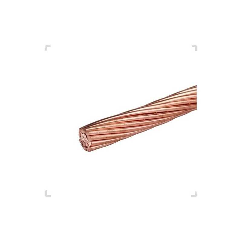 Cable Cobre Desnudo 4mm 7x0,85mm FONSECA