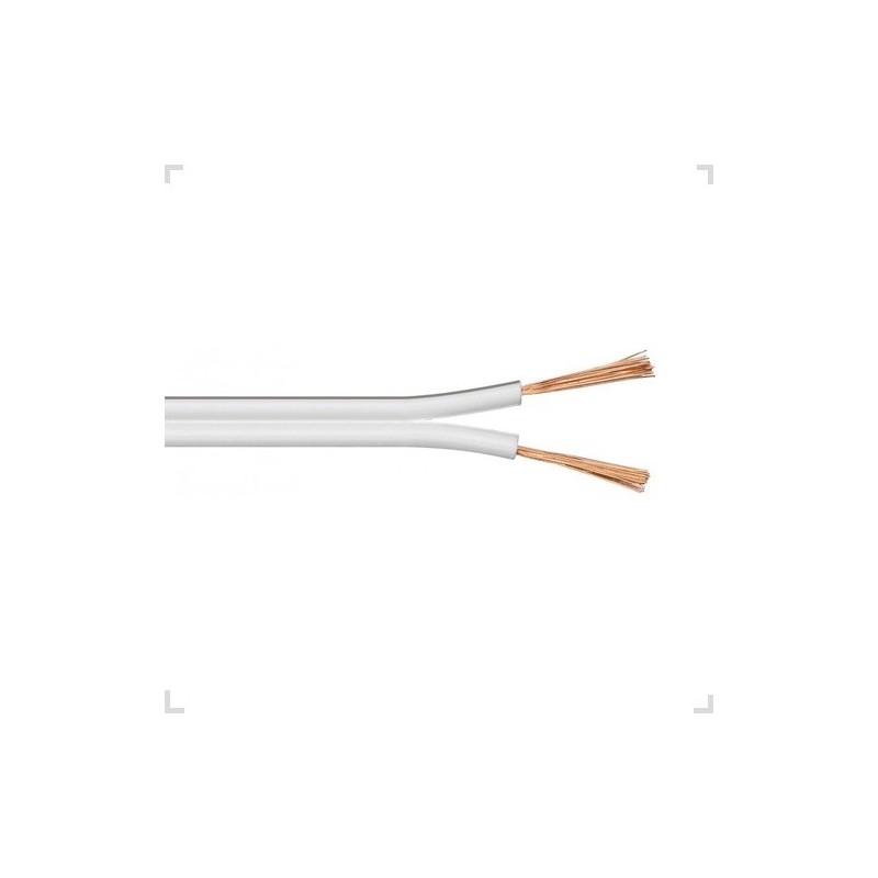 Cable Paralelo 2x0,5mm Blanco x700mts FONSECA