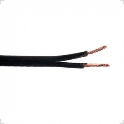 Cable Paralelo 2x0,5mm Negro x700mts FONSECA