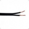 Cable Paralelo 2x0,5mm Negro x700mts FONSECA