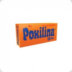 Masilla Epoxi de 2 Componentes 10min 70grs POXILINA