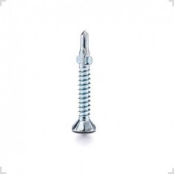 Tornillo Aletado Mecha Zincado 10x1-1/2 x4.000 DIEARG