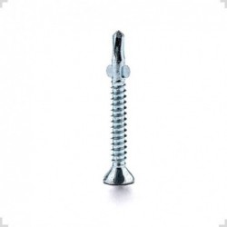 Tornillo Aletado Mecha Zincado 8x1-1/2 x5.000 DIEARG