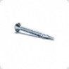 Tornillo Aletado Mecha Zincado 8x1-5/8 x4.000 DIEARG