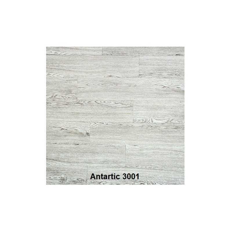 Piso Vinilico en Liston LVT 3mm 0,3mm Antartic 3001 DIEARG