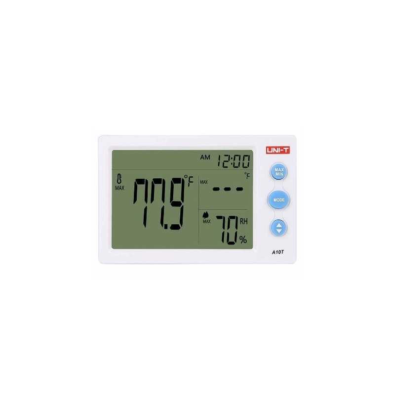 Medidor Digital de Temperatura y Humedad A10T UNI-T