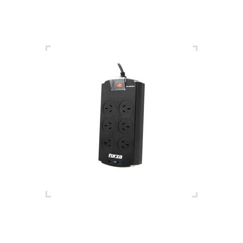 Protector de Sobretension FSP-602USB-A 2 USB FORZA