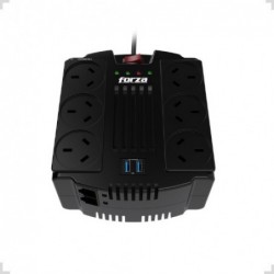 Estabilizador FVR-1202USB-A 1200VA/600W 2 USB FORZA