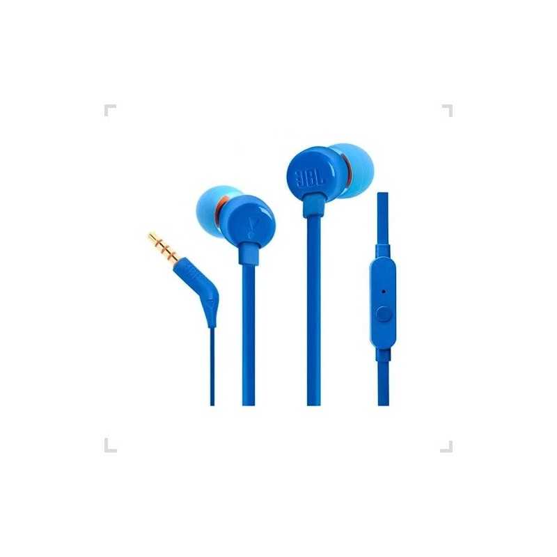 Auricular T110 IN-EAR HeadPhones Blue JBL