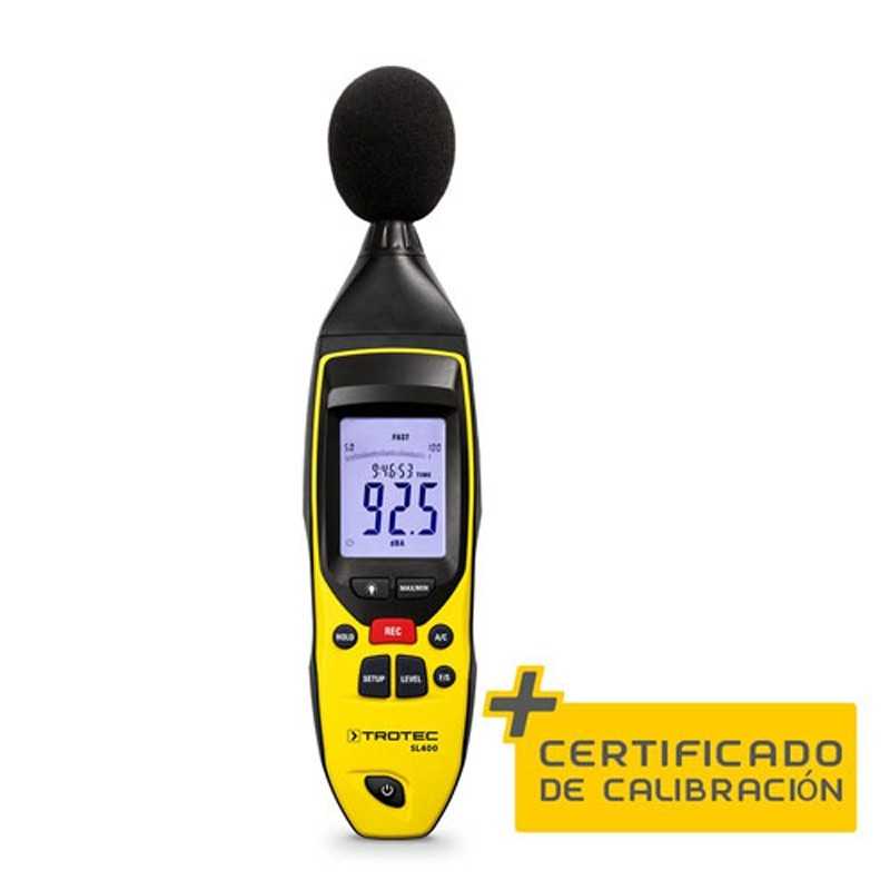 Decibelimetro Profesional SL400 TROTEC