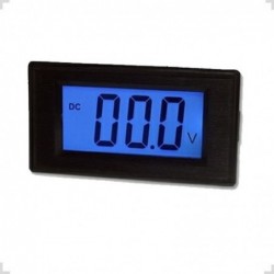 Voltimetro Digital LCD Azul 0-199,9Vdc Alim 9-12Vdc CNSCKJ