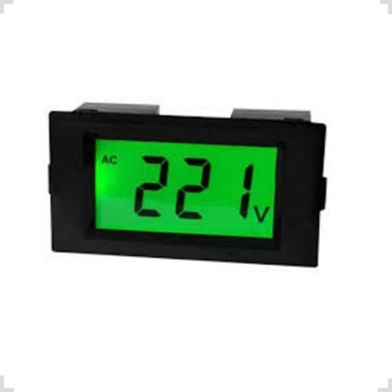 Voltimetro Digital LCD Verde 0-199,9Vdc Alim 9-12Vdc CNSCKJ