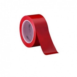 Cinta Demarcacion PVC 50mm 30m Roja 3M