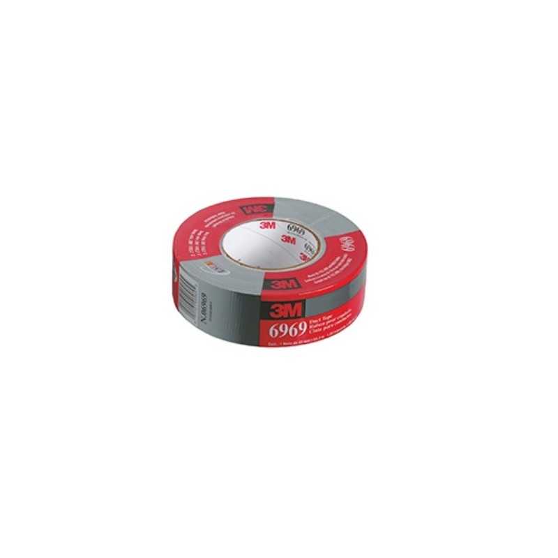 Cinta Multiproposito Duct Tape 6969 48mm 54,8m Gris 3M