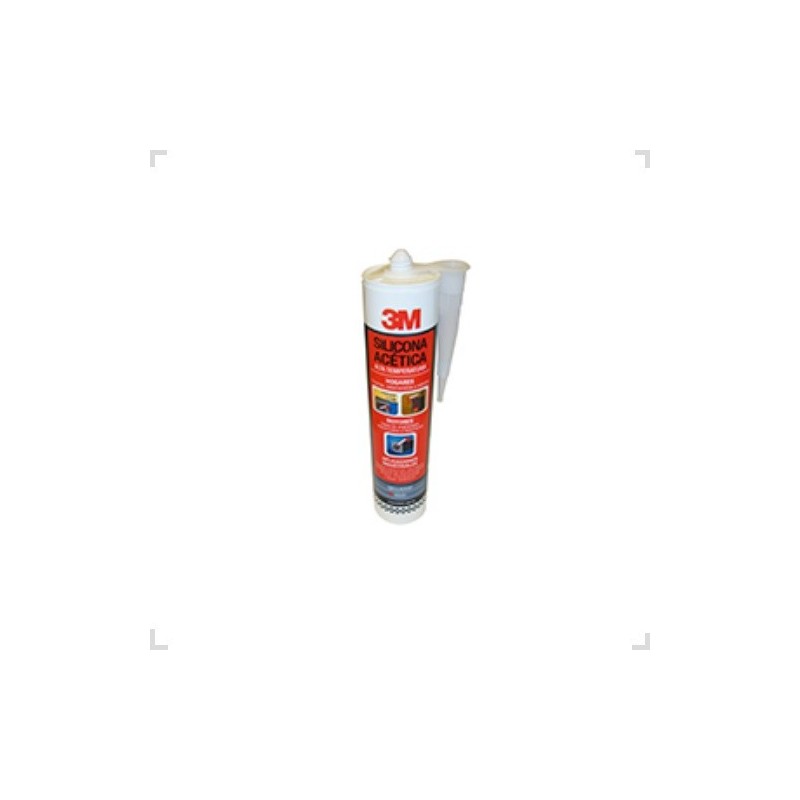 Silicona Acetica 300ml Alta Temperatura 3M