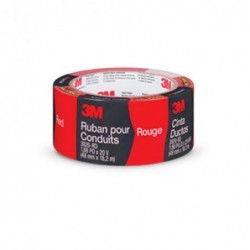 Cinta Ducto Duct Tape 48mm 18,2m Roja 3M