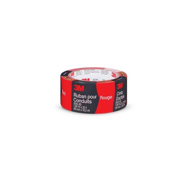 Cinta Ducto Duct Tape 48mm 18,2m Roja 3M