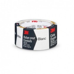 Cinta Ducto Duct Tape 48mm 18,2m Blanca 3M