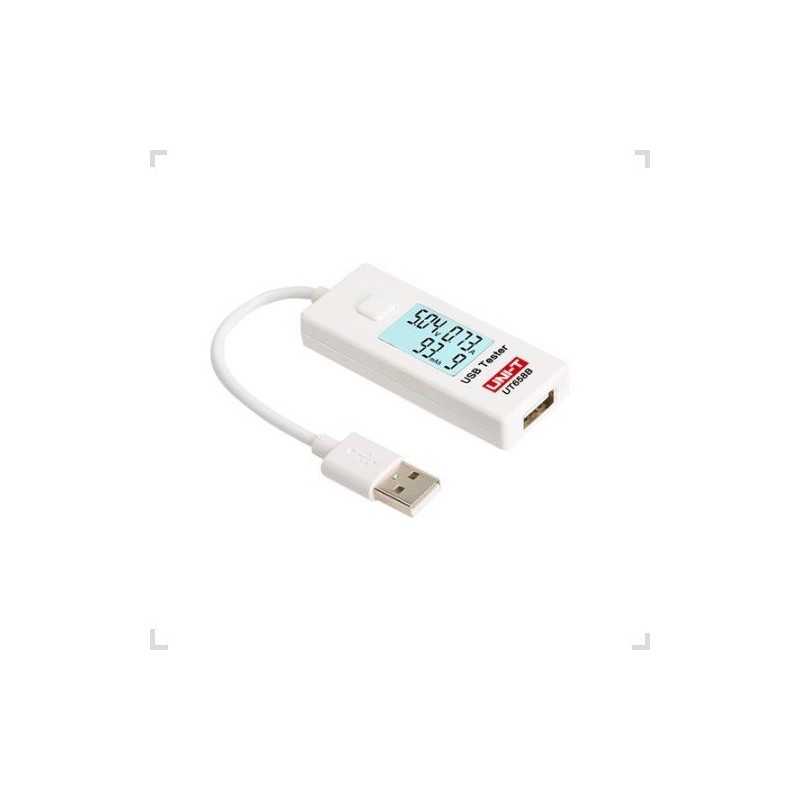 Tester Analizador de Carga USB UT658B UNI-T