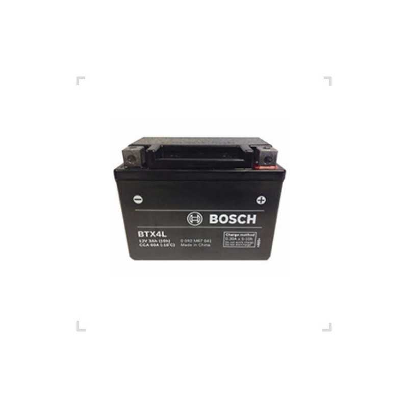 Bateria Para Moto BTX4L 12v 3Ah BOSCH