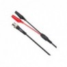 Puntas con Cable Termosellado Cocodrilo BNC UTL02 UNI-T